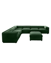 Streamdale Furniture Large Modular Sectional Sofa with Storage, Chenille