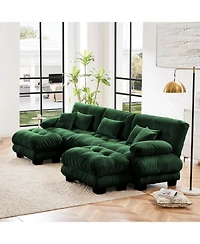 Streamdale Luxury Modular Sectional Sofa Couch - Oversized U Shaped Cloud Couch