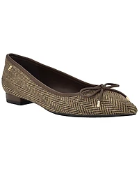 Tommy Hilfiger Women's Kimio Pointed Toe Slip-On Ballet Flats
