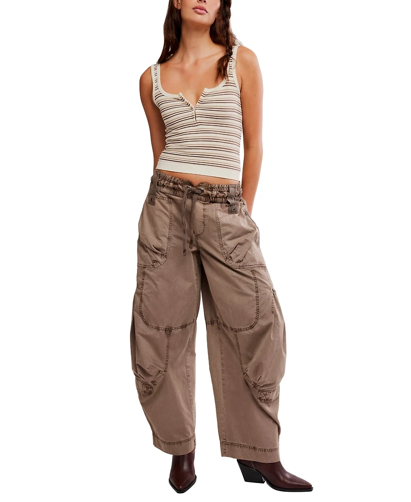 Free People Women's Striped Simply Soft Tank Top