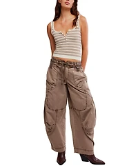 Free People Women's Striped Simply Soft Tank Top