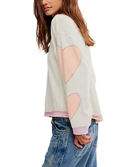 Free People Women's You're A Star Cotton Sweatshirt