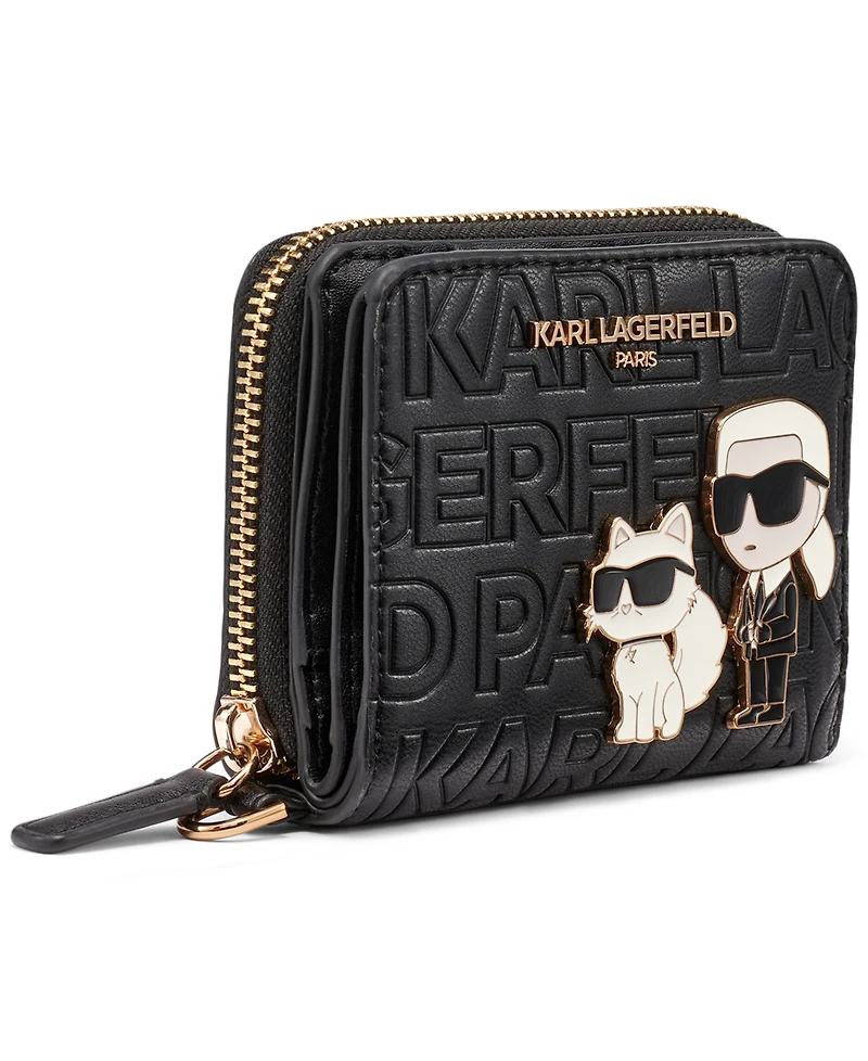 Karl Lagerfeld Paris Meribel Top Zip Wallet