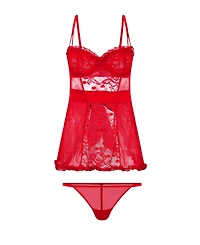 Adore Me Etty Women's Babydoll & G-String Set Lingerie