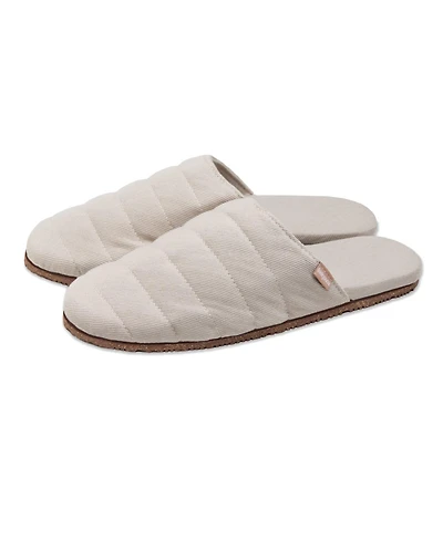 Feelgoodz Men's Mule Slipper Artisan Quilted Indoor / Outdoor House Shoes