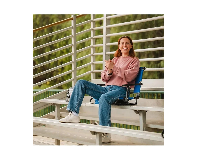 Gci Big Comfort Stadium Chair With Armrests