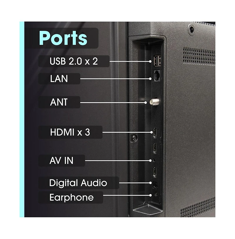 Sharp Aquos Series Qled 4K Ultra Hd Smart Tv with Xumo – Black