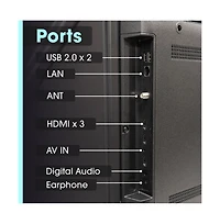 Sharp Aquos Series Qled 4K Ultra Hd Smart Tv with Xumo – Black