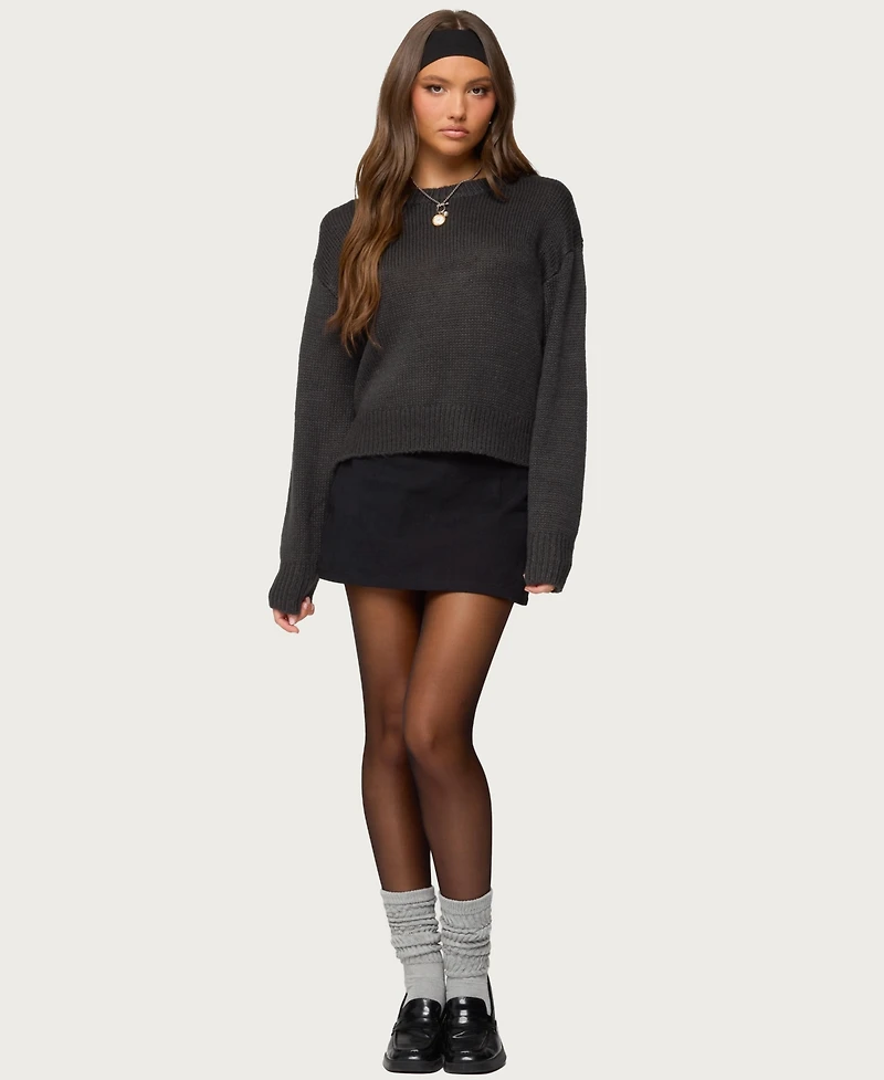 Edikted Women's Kyrah Oversized Knit Sweater