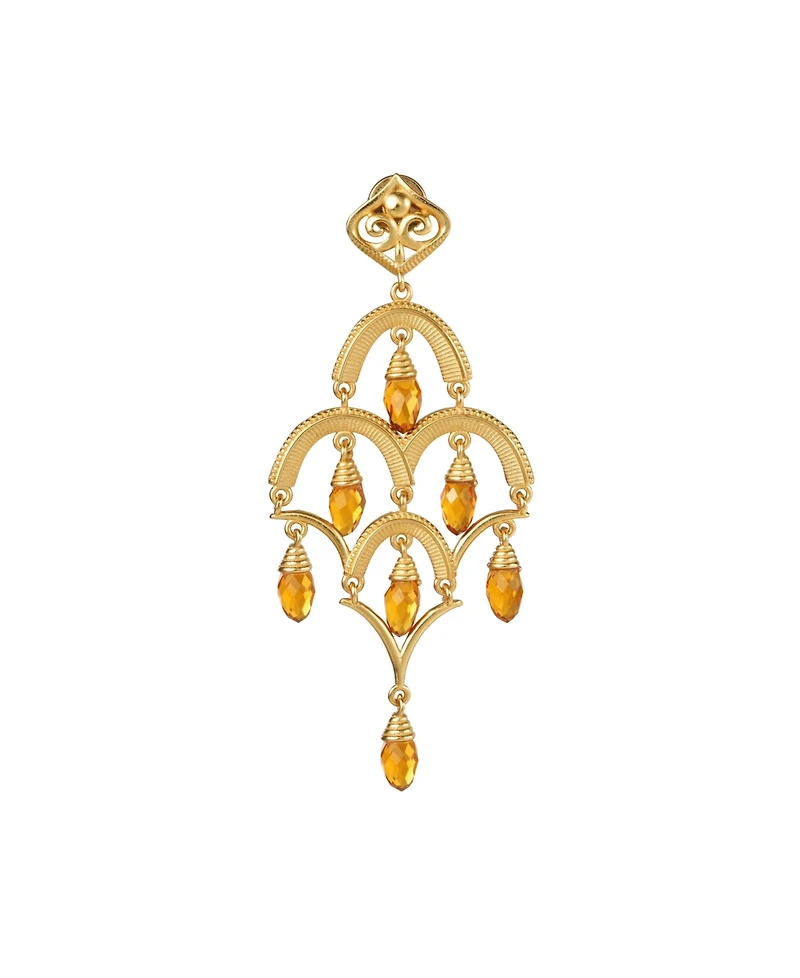 Retro Chic Celestial Waltz Tassel Earrings