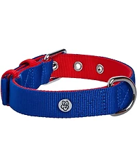 Blueberry Pet Color-Block with Metal Buckle Dog Collar