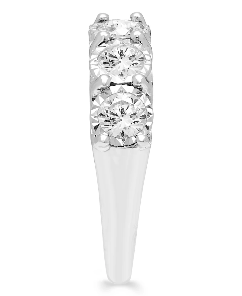Macy's Diamond Band Ring (1 ct. t.w.) in 14k White Gold