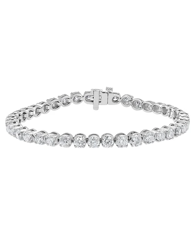 Macy's Diamond (8 ct. t.w.) Bracelet in 14k White Gold