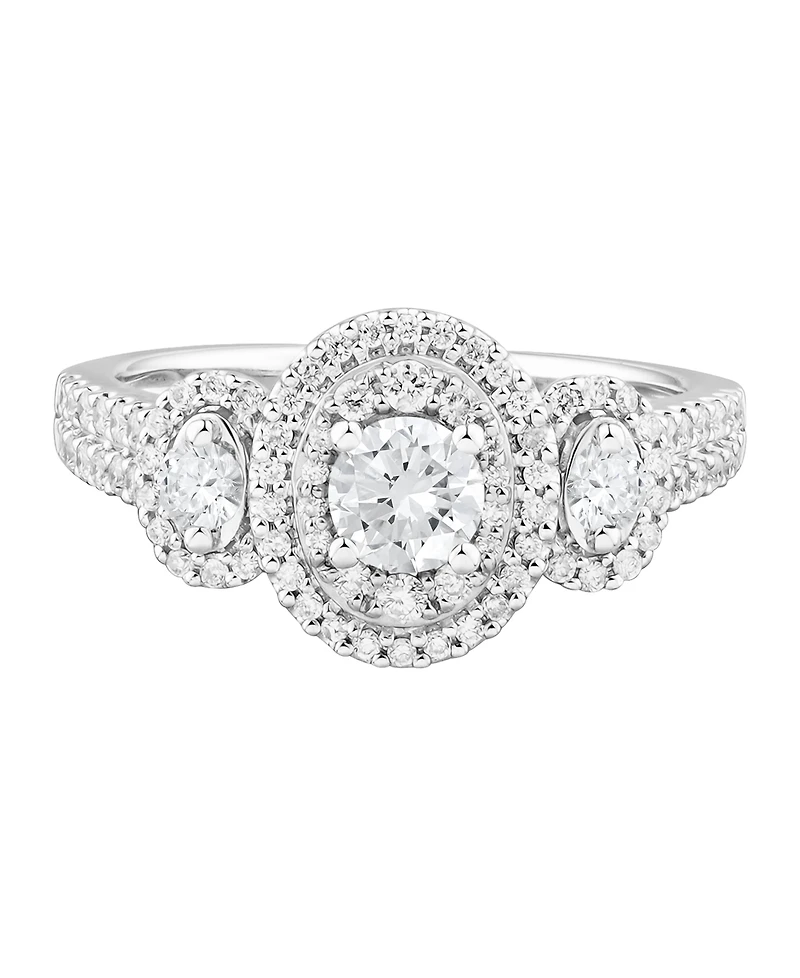 Macy's Diamond Engagement Ring (1 ct. t.w.) in 10k White Gold