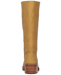 Frye and Co. Women's Miranda Leather Stacked Heel Boots
