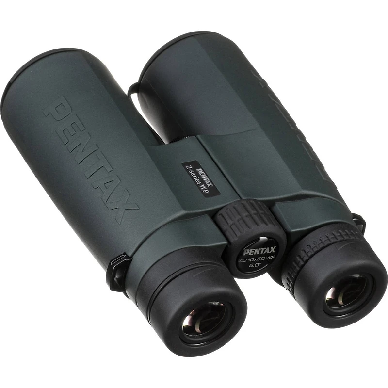 Pentax 10x50 Zd Series Water Proof Roof Prism Center Focus Binocular with 5.0 Degree Angle of View, Green
