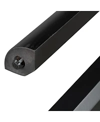 Streamdale Furniture Rustic Console Table with Curved Corners, 3 Drawers