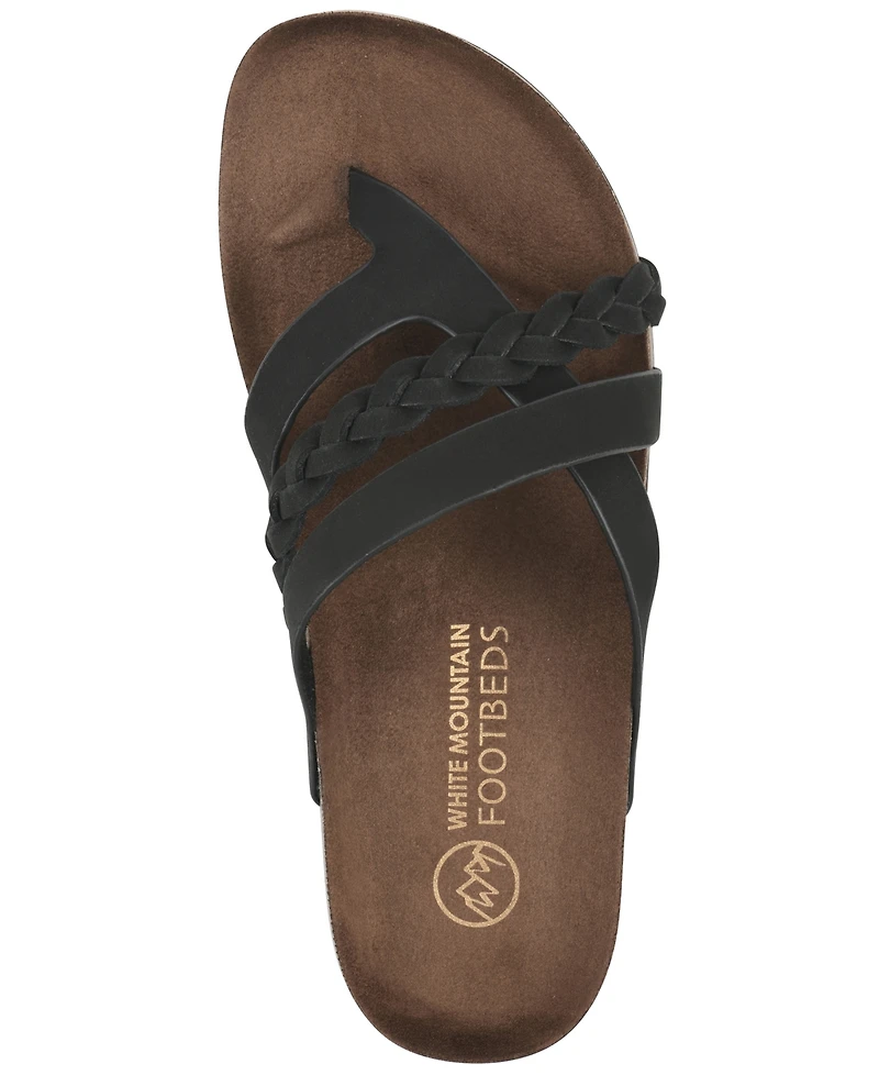 White Mountain Women's Halogen Footbed Sandal