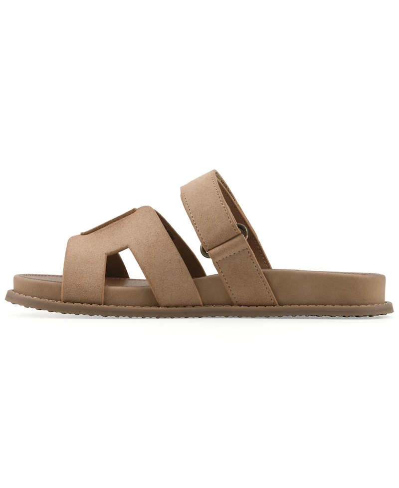 White Mountain Women's Mazi Footbed Sandal
