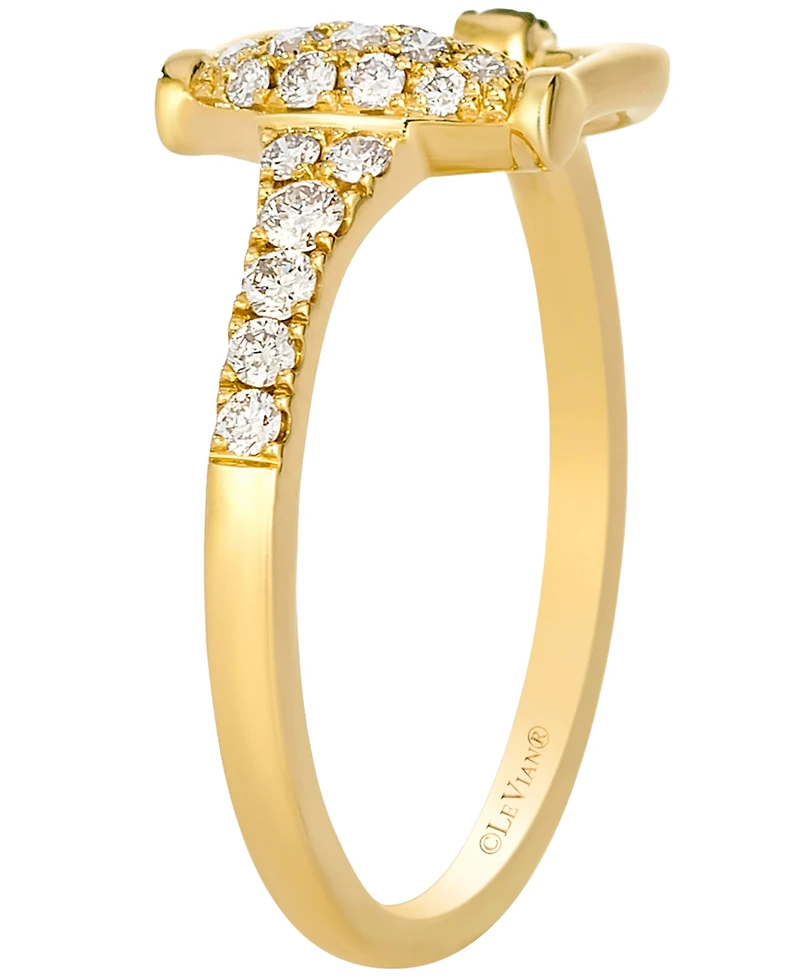 Le Vian Nude Diamond (0.20 ct. t.w.) & Chocolate Diamond (0.10 ct. t.w.) Ring in 14k Honey Gold