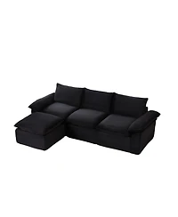 Streamdale Furniture Modern Corduroy Cloud Sofa, Freely Combined