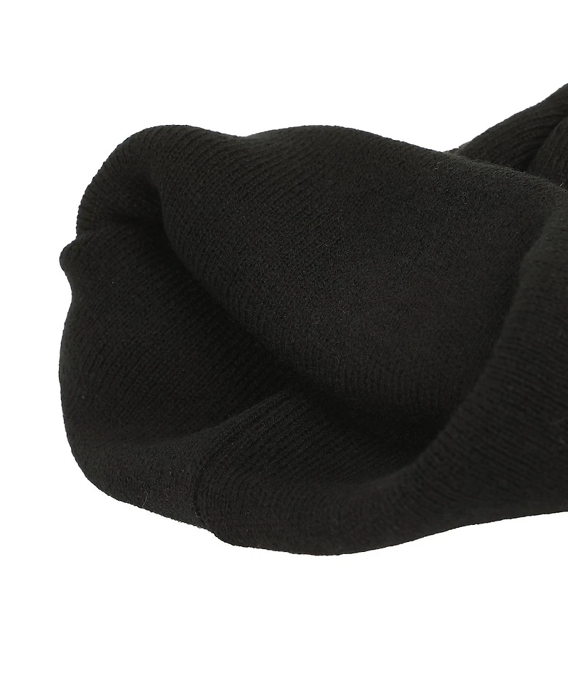 Jojo's Bizarre Adventures Men's Jojo's Bizarre Adventrue Jojos Logo Embroidery Acrylic Knit Cuff Beanie