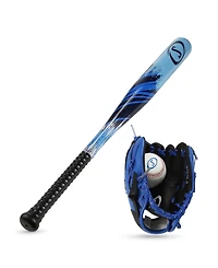 Spalding Bat and Ball Glove Set
