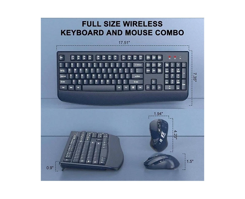 Wireless Keyboard And Mouse Combo