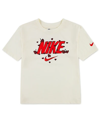 Nike Girls' 4-6X Cherry Print Boxy T-Shirt