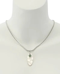 Robert Lee Morris Soho Abalone Pendant Necklace