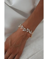 Untamed Petals Cami Crystal Bracelet