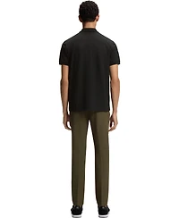 Boss by Hugo Men's Cotton-Pique Printed Pattern Polo Shirt