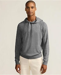 Lands' End Men's Long Sleeve Washable Merino Pullover Hoodie