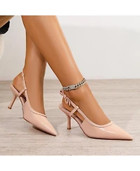 Berness Estefania Slingback with Bow Accent