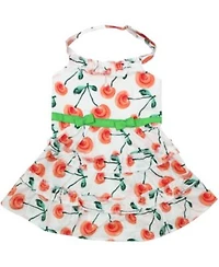 Parisian Pet Red Poppies Boho Dress