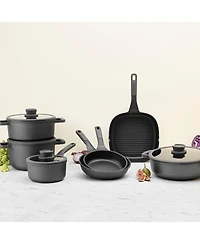 BergHOFF Leo Stone+ Nonstick Ceramic 10" Fry Pan, 2.3qt