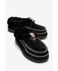 Noriel Leather Moccasin Slippers (Women)
