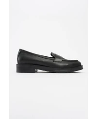 Bree Platform Penny Leather Loafer (Women)