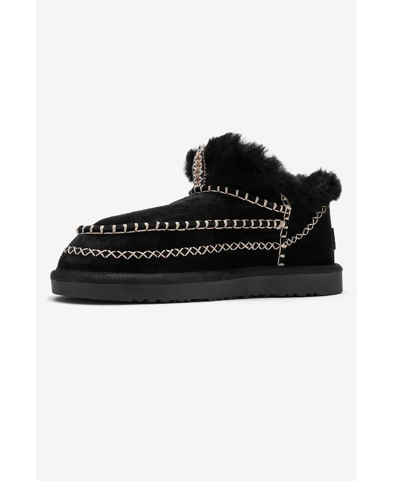 Forever & Always Shoes Darel Leather Ankle Boot (Women)