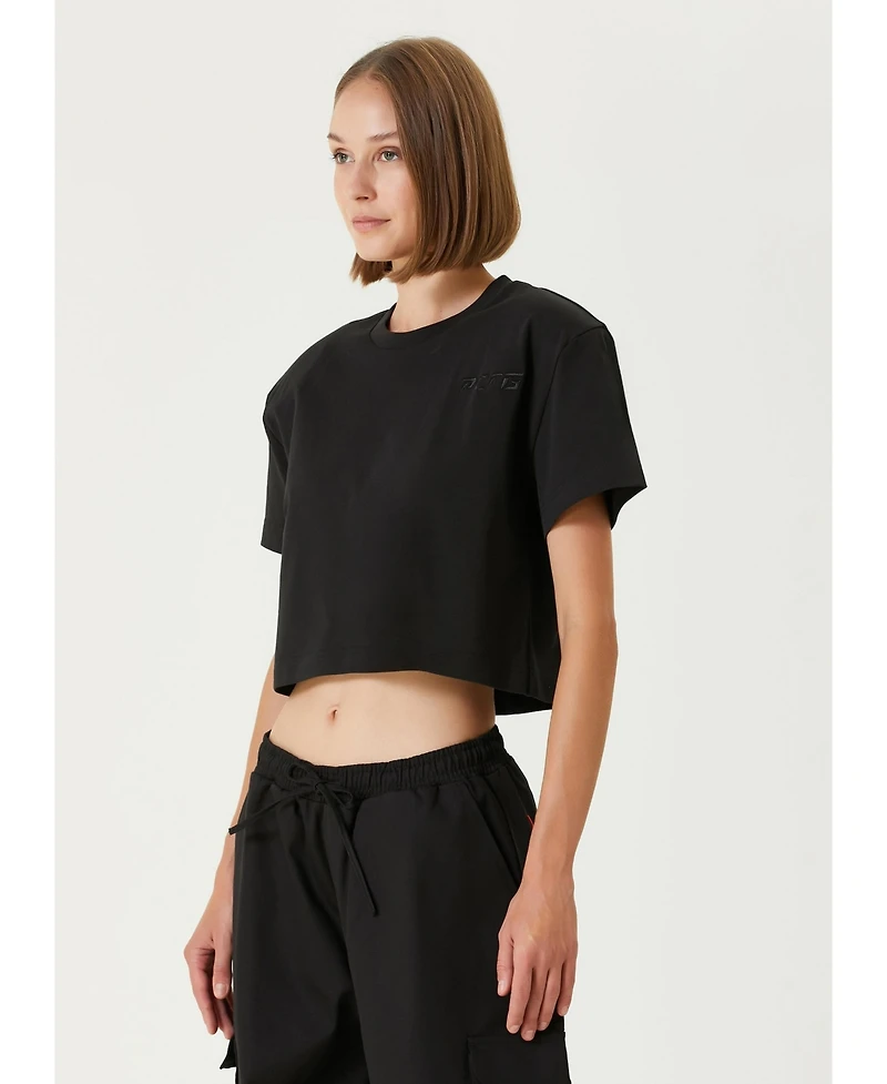 Pcfg Women's Padded Shoulder Cotton T-Shirt