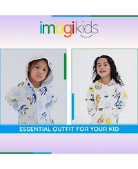 Bluey Girls Fleece Zip Up Coverall
