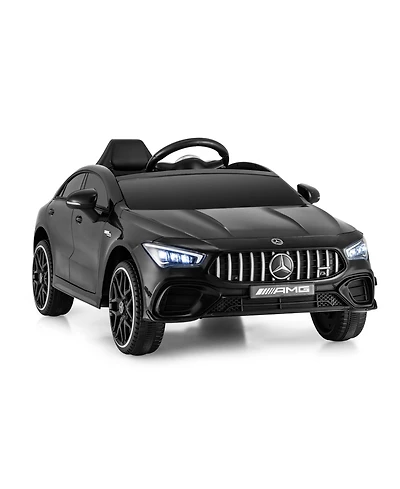 Sugift 12V Kids Ride on Car Mercedes-Benz Amg Cla 45 with Remote