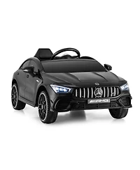 Sugift 12V Kids Ride on Car Mercedes-Benz Amg Cla 45 with Remote