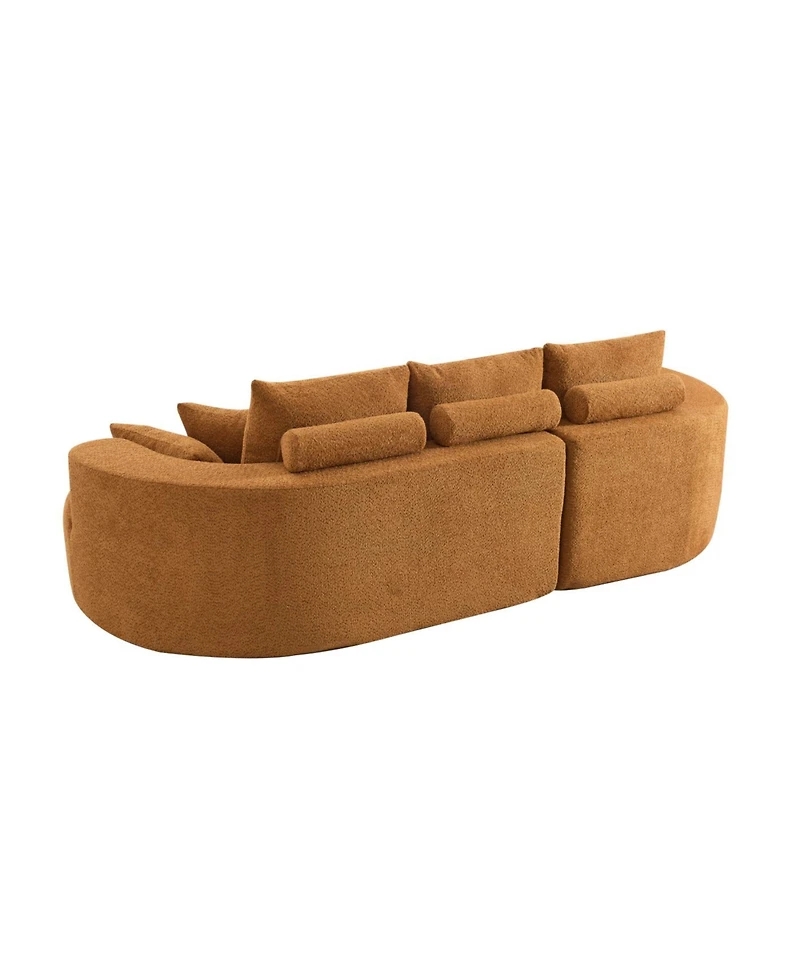 Streamdale Furniture Cloud Sofa: Luxurious Comfort, No Assembly Required
