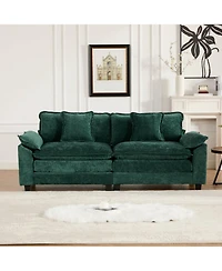 Streamdale Furniture Cloud Couch: Ultimate Comfort Chenille Sofa with Ergonomic Support