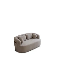 Streamdale Sofa-in-a-Box Memory Foam 2-Seater Couch, Gray