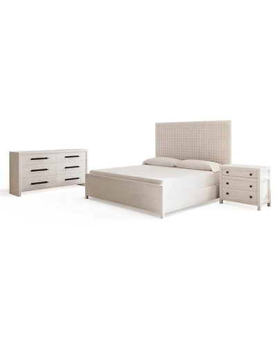 Universal Furniture Dwell 3-Pc. Set King Bed, 6-Drawer Dresser and 3-Drawer Nightstand