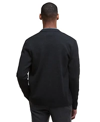 Barbour Men's Croscombe Knitted Zipper Cardigan Sweater