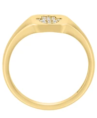 Effy Collection Diamond (1/20 ct. t.w.) Pinky Ring in 14k Yellow Gold