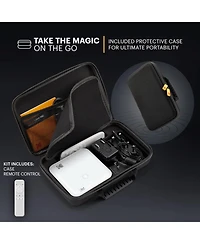 Kodak Luma 350 Smart Projector, Portable Pico Projector with 60" Screen, Case, Tripod & Remote